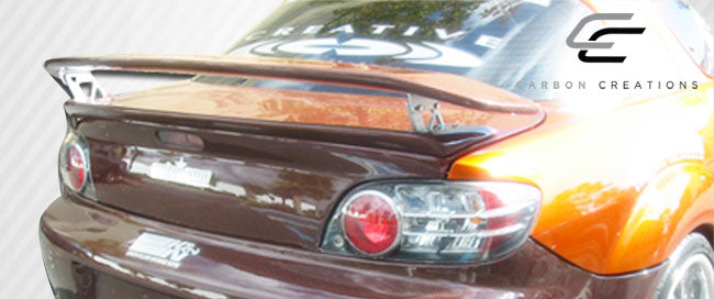 2004-2011 Mazda RX-8 Carbon Creations M-1 Speed Wing Trunk Lid Spoiler - 1 Piece