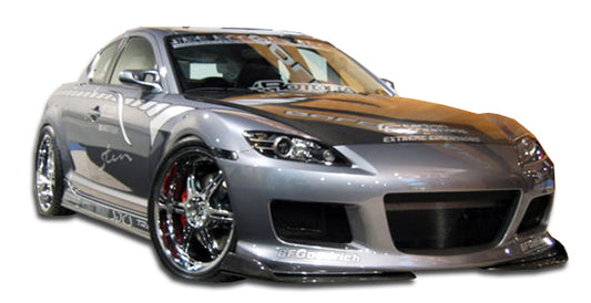 2004-2008 Mazda RX-8 Duraflex M-1 Speed Body Kit - 4 Piece - Includes M-1 Speed Front Bumper Cover (100582) M-1 Speed Rear Lip Under Spoiler Air Dam (100583) M-1 Speed Side Skirts Rocker Panels (100584)