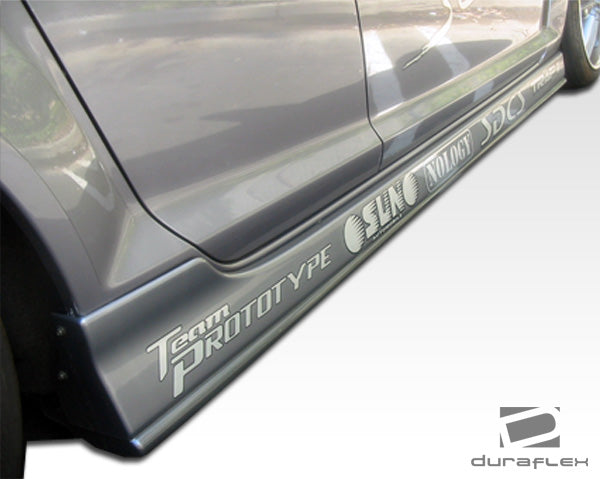 2009-2011 Mazda RX-8 Duraflex M-1 Speed Body Kit - 4 Piece - Includes M-1 Speed Front Bumper Cover (108512) M-1 Speed Side Skirts Rocker Panels (100584) GT Competition Rear Bumper Cover (100580)