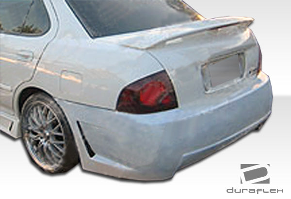 2004-2006 Nissan Sentra Duraflex R34 Body Kit - 4 Piece - Includes R34 Front Bumper Cover (100595) B-2 Rear Bumper Cover (103315) R34 Side Skirts Rocker Panels (100154)