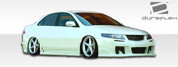 2004-2008 Acura TSX Duraflex Raven Side Skirts Rocker Panels - 2 Piece