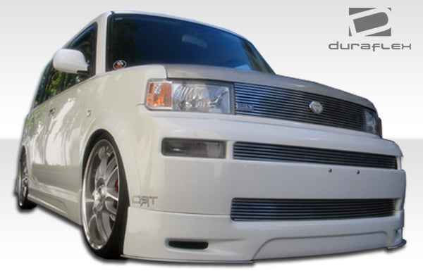 2004-2006 Scion xB Duraflex F-1 Body Kit - 4 Piece - Includes F-1 Front Lip Under Spoiler Air Dam (103102) F-1 Rear Lip Under Spoiler Air Dam (103104) F-1 Side Skirts Rocker Panels (103103)