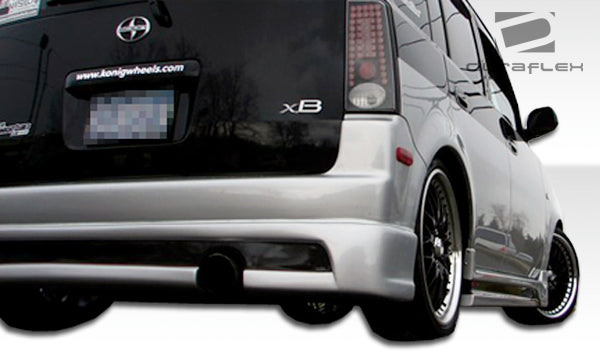 2004-2006 Scion xB Duraflex F-1 Body Kit - 4 Piece - Includes F-1 Front Lip Under Spoiler Air Dam (103102) F-1 Rear Lip Under Spoiler Air Dam (103104) F-1 Side Skirts Rocker Panels (103103)