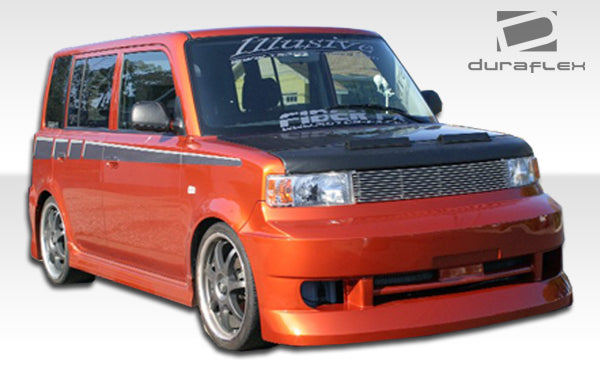2004-2006 Scion xB Duraflex FAB Body Kit - 5 Piece - Includes Fab Front Bumper Cover (100617) Fab Side Skirts Rocker Panels (100619) Fab Rear Bumper Cover (100618) Fab Grille (105222)