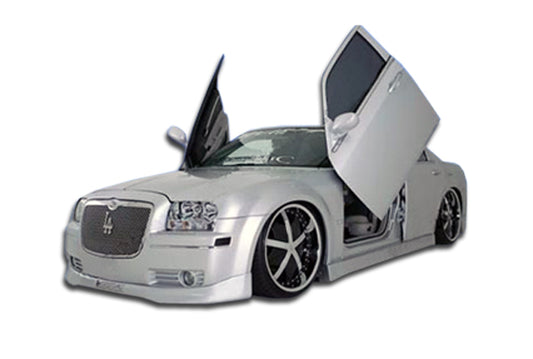 2005-2010 Chrysler 300C Duraflex Elegante Body Kit - 4 Piece - Includes Elegante Front Lip Under Spoiler Air Dam (100633) Elegante Rear Lip Under Spoiler Air Dam (102236) Elegante Side Skirts Rocker Panels (100631)