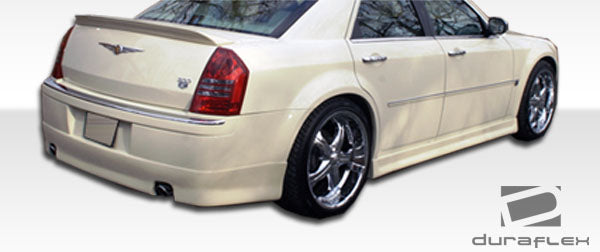 2005-2010 Chrysler 300C Duraflex Elegante Body Kit - 4 Piece - Includes Elegante Front Lip Under Spoiler Air Dam (100633) Elegante Rear Lip Under Spoiler Air Dam (102236) Elegante Side Skirts Rocker Panels (100631)
