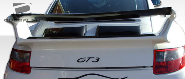 2005-2008 Porsche 911 Carrera 997 C4 C4S Turbo Duraflex GT-3 Look Body Kit - 3 Piece - Includes GT-3 Look Front Bumper Cover (105144) GT-3 Look Rear Bumper Cover (105145) GT-3 Look Rear Wing Trunk Lid Spoiler (105146)