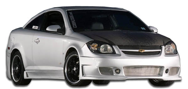 2005-2010 Chevrolet Cobalt 4DR Duraflex B-2 Body Kit - 4 Piece - Includes B-2 Front Bumper Cover (103921) Racer Side Skirts Rocker Panels (100638) Racer Rear Lip Under Spoiler Air Dam (100637)