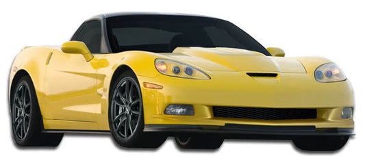 2005-2013 Chevrolet Corvette C6 Duraflex ZR Edition Body Kit - 5 Piece - Includes ZR Edition Front Bumper Cover (105766) ZR Edition Front Lip Under Spoiler Air Dam (105767) ZR Edition Side Skirts Rocker Panels (105769) ZR Edition Rear Diffuser (105699)