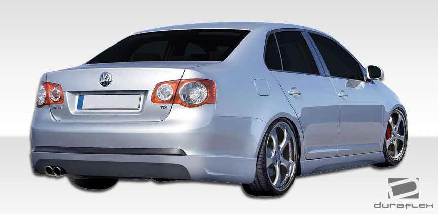 2005-2010 Volkswagen Jetta / 2006-2009 Golf GTI Rabbit Duraflex Executive Side Skirts Rocker Panels - 2 Piece