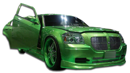 2005-2007 Dodge Magnum Duraflex VIP Body Kit - 4 Piece - Includes VIP Front Lip Under Spoiler Air Dam (102435) VIP Rear Lip Under Spoiler Air Dam (102436) VIP Side Skirts Rocker Panels (100631)