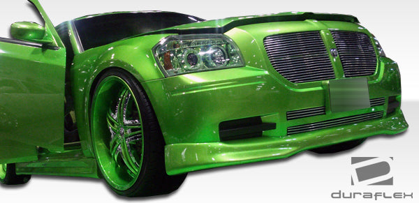 2005-2010 Chrysler 300 Duraflex Elegante Body Kit - 4 Piece - Includes Elegante Front Lip Under Spoiler Air Dam (100629) Elegante Rear Lip Under Spoiler Air Dam (102236) Elegante Side Skirts Rocker Panels (100631)