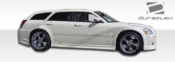 2005-2010 Chrysler 300C Duraflex Platinum Body Kit - 4 Piece - Includes Platinum Front Bumper Cover (103342) Elegante Rear Lip Under Spoiler Air Dam (102236) Elegante Side Skirts Rocker Panels (100631)