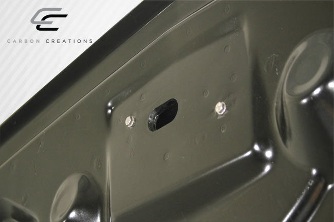 2005-2009 Ford Mustang Carbon Creations OEM Look Hood - 1 Piece