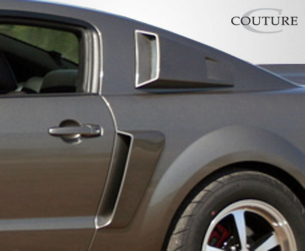2005-2009 Ford Mustang Couture Urethane CVX Side Scoop - 2 Piece