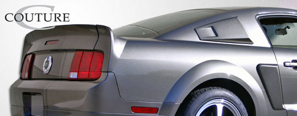 2005-2009 Ford Mustang Couture Urethane CVX Wing Trunk Lid Spoiler - 3 Piece