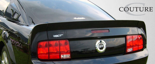 2005-2009 Ford Mustang Couture Urethane CVX Wing Trunk Lid Spoiler - 3 Piece