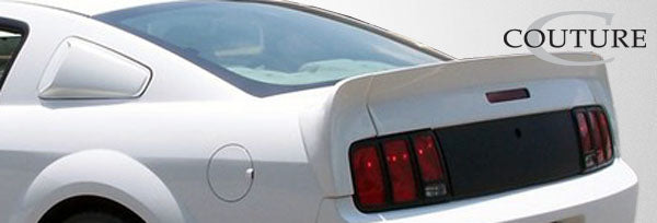 2005-2009 Ford Mustang Couture Urethane CVX Wing Trunk Lid Spoiler - 3 Piece