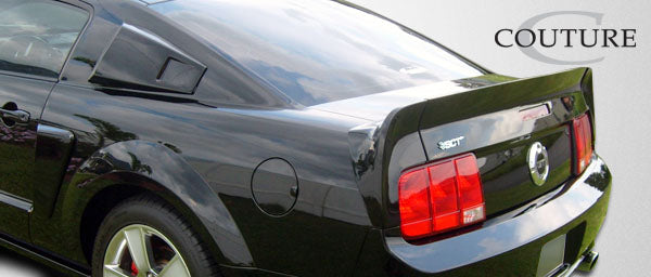 2005-2009 Ford Mustang Couture Urethane CVX Wing Trunk Lid Spoiler - 3 Piece