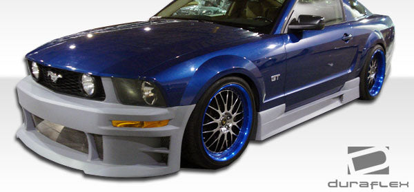 2005-2009 Ford Mustang Duraflex GT Concept Body Kit - 4 Piece - Includes GT Concept Front Bumper Cover (103635) GT Concept Side Skirts Rocker Panels (103636) GT Concept Rear Bumper Cover (103637)