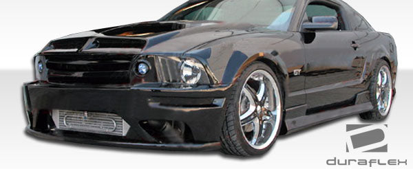2005-2009 Ford Mustang Duraflex Stallion Body Kit - 5 Piece - Includes Stallion Front Bumper Cover (104296) Stallion Rear Bumper Cover (104298) Stallion Side Skirts Rocker Panels (104297)