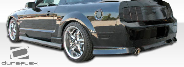 2005-2014 Ford Mustang Duraflex Stallion Side Skirts Rocker Panels - 2 Piece