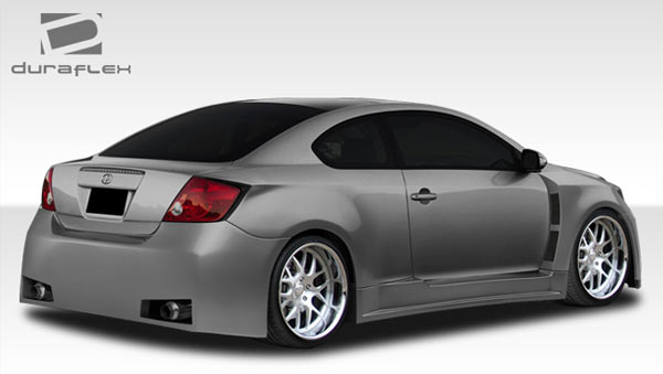 2005-2010 Scion tC Duraflex Atlas Wide Body Rear Fenders (with gas cap) - 3 Piece