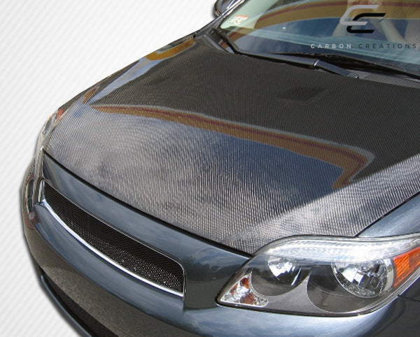2005-2010 Scion tC Carbon Creations OEM Look Hood - 1 Piece