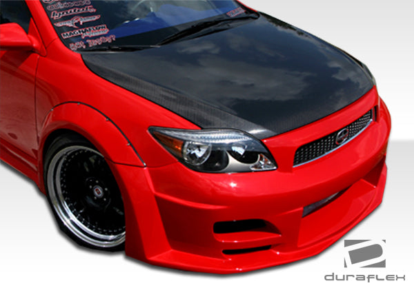 2005-2010 Scion tC Duraflex Touring Wide Body Kit - 8 Piece - Includes Touring Wide Body Front Bumper Cover (103041) Touring Wide Body Rear Bumper Cover (103043) Touring Wide Body Side Skirts Rocker Panels (103042) Touring Wide Body Fender Flares (103044)