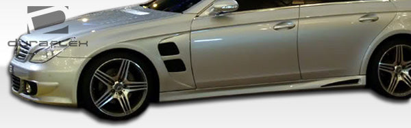 2006-2011 Mercedes CLS Class C219 W219 Duraflex BR-S Body Kit - 4 Piece - Includes BR-S Front Bumper Cover (105940) LR-S Side Skirts Rocker Panels (105943) LR-S Rear Bumper Cover (105944)