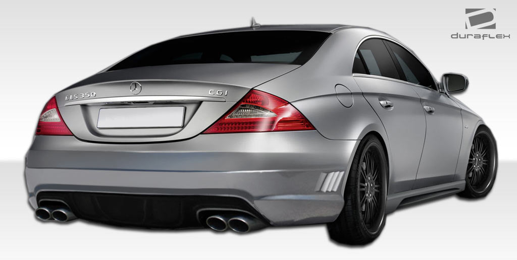 2006-2011 Mercedes CLS Class C219 W219 Duraflex W-1 Body Kit - 4 Piece - Includes W-1 Front Bumper Cover (107130) W-1 Side Skirts Rocker Panels (107131) W-1 Rear Bumper Cover (107132)