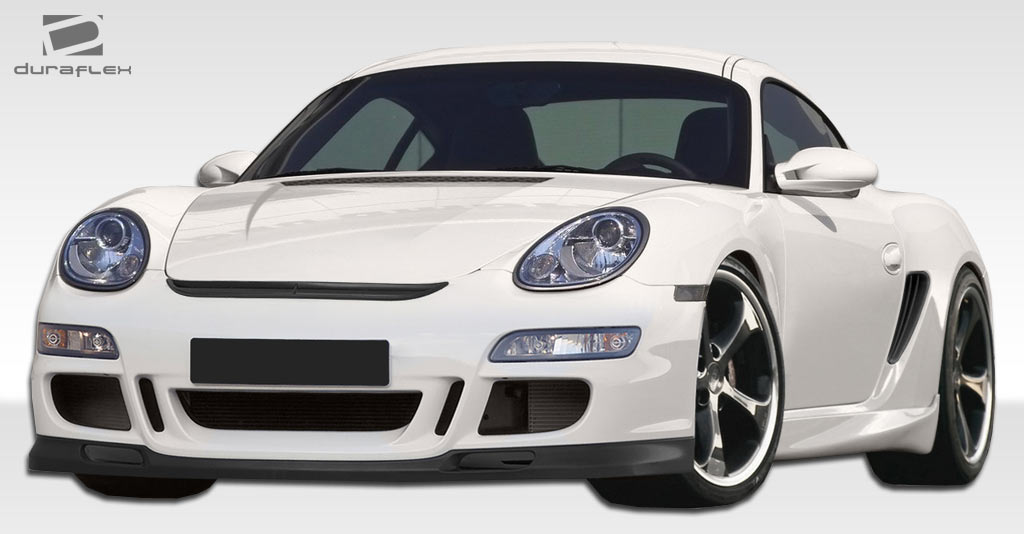 2006-2008 Porsche Cayman 2006-2008 Porsche Boxster Duraflex GT3-RS Look Front Bumper Cover - 1 Piece