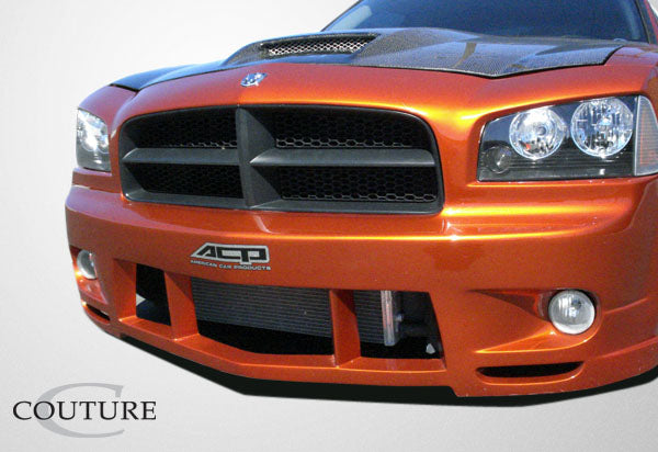 2006-2010 Dodge Charger Couture Urethane Luxe Wide Body Front Bumper Cover - 1 Piece