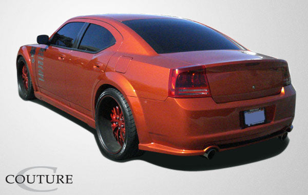 2006-2010 Dodge Charger Couture Urethane Luxe Wide Body Rear Fender Flares - 2 Piece