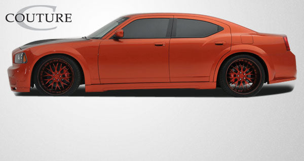 2006-2010 Dodge Charger Couture Urethane Luxe Wide Body Rear Fender Flares - 2 Piece