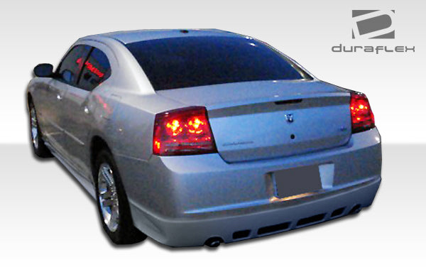 2006-2010 Dodge Charger Duraflex SRT Look Body Kit - 5 Piece - Includes SRT Look Front Bumper Cover (104850) VIP Side Skirts Rocker Panels ( 103331) VIP Rear Lip Under Spoiler Air Dam (103330) SRT Look Rear Wing Trunk Lid Spoiler (104852)