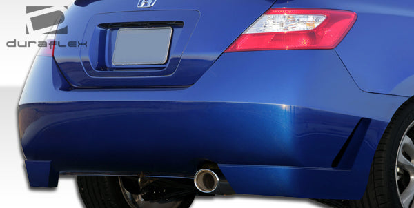 2006-2011 Honda Civic 2DR Duraflex TR-N Rear Bumper Cover - 1 Piece