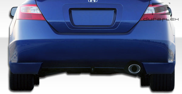 2006-2011 Honda Civic 2DR Duraflex TR-N Rear Bumper Cover - 1 Piece