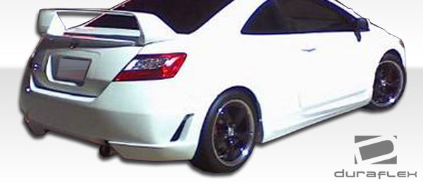 2006-2011 Honda Civic 2DR Duraflex TR-N Rear Bumper Cover - 1 Piece