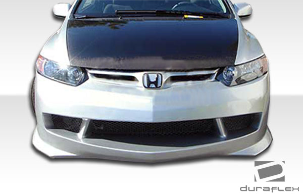 2006-2011 Honda Civic 2DR Duraflex Type M Body Kit - 4 Piece - Includes Type M Front Bumper Cover (103335) Type M Side Skirts Rocker Panels (103337) Type M Rear Lip Under Air Dam Spoiler (103336)