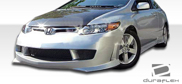 2006-2011 Honda Civic 2DR Duraflex Type M Front Bumper Cover - 1 Piece