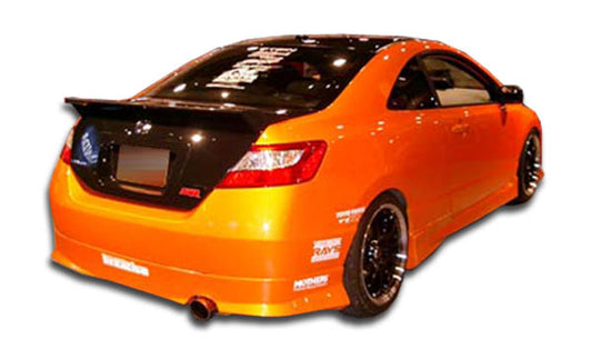2006-2011 Honda Civic 2DR Duraflex Type M Rear Lip Under Spoiler Air Dam - 1 Piece