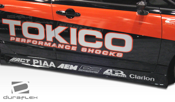 2006-2011 Honda Civic 4DR Duraflex B-2 Body Kit - 4 Piece - Includes B-2 Front Bumper Cover (103518) B-2 Rear Bumper Cover (103520 B-2 Side Skirts Rocker Panels (103519)