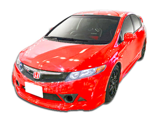 2006-2011 Honda Civic 4DR Duraflex Renzo Body Kit - 4 Piece - Includes Renzo Front Bumper Cover (107434) B-2 Side Skirts Rocker Panels (103519) B-2 Rear Bumper Cover (103520)