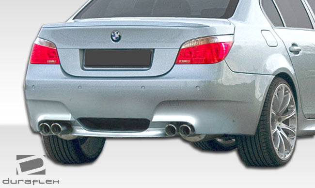 2006-2010 BMW M5 E60 Duraflex HR-S Body Kit - 2 Piece - Includes HR-S Front Lip Under Spoiler Air Dam (107184) HR-S Rear Diffuser (107185)