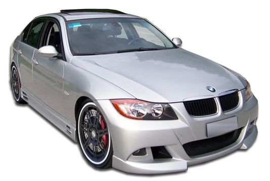 2006-2008 BMW 3 Series E90 4dr Duraflex R-1 Body Kit - 4 Piece - Includes R-1 Front Bumper Cover (105350) R-1 Side Skirts Rocker Panels (105351) R-1 Rear Bumper Cover (105352)