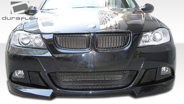 2006-2008 BMW 3 Series E90 4dr Duraflex R-1 Body Kit - 4 Piece - Includes R-1 Front Bumper Cover (105350) R-1 Side Skirts Rocker Panels (105351) R-1 Rear Bumper Cover (105352)