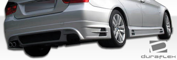 2006-2008 BMW 3 Series E90 4dr Duraflex R-1 Body Kit - 4 Piece - Includes R-1 Front Bumper Cover (105350) R-1 Side Skirts Rocker Panels (105351) R-1 Rear Bumper Cover (105352)