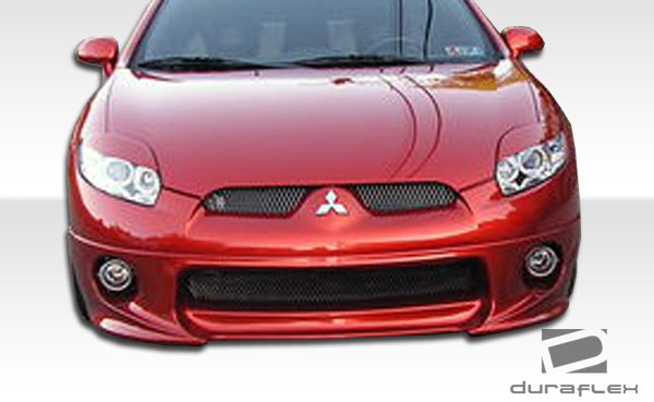 2006-2008 Mitsubishi Eclipse Duraflex Racer Body Kit - 4 Piece - Includes Racer Front Lip Under Spoiler Air Dam (102272) Racer Rear Lip Under Spoiler Air Dam (102274) Racer Side Skirts Rocker Panels (102273)