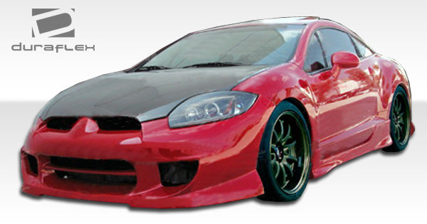 2006-2012 Mitsubishi Eclipse Duraflex XGT Body Kit - 4 Piece - Includes XGT Front Bumper Cover (104354) XGT Rear Bumper Cover (104356) XGT Side Skirts Rocker Panels (104355)